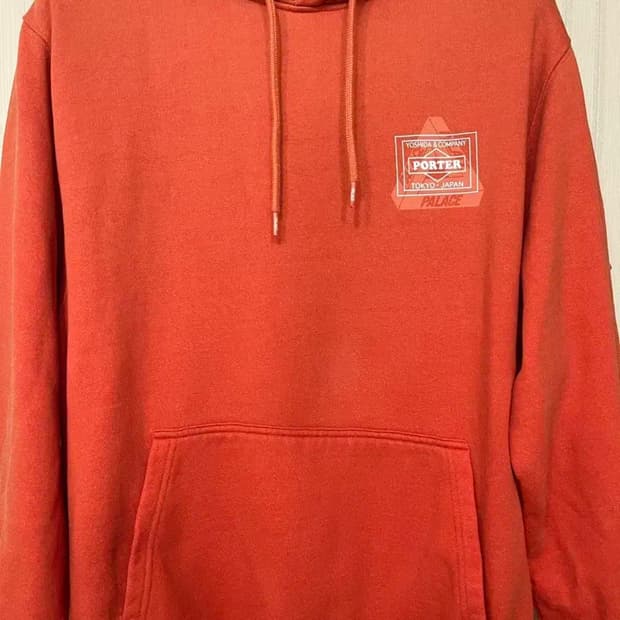 ( L 사이즈 ) 팔라스 X 포터 후드 오렌지 24FW