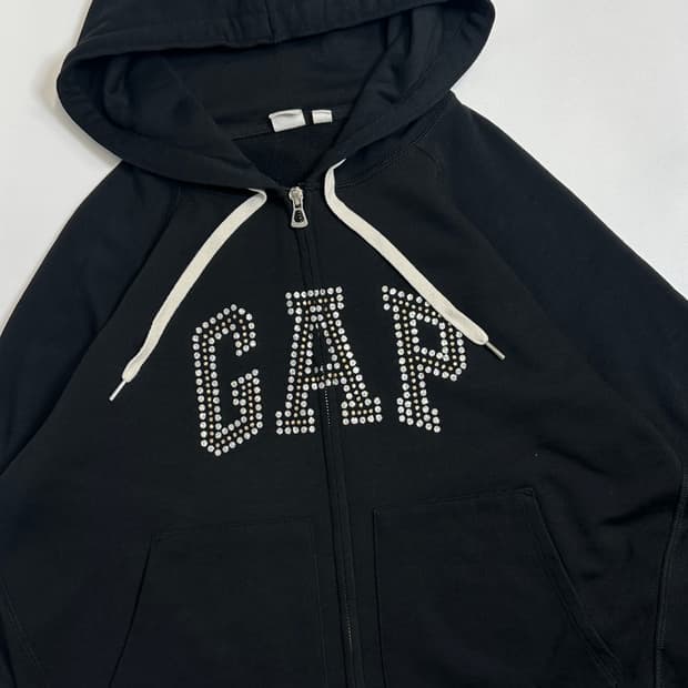 갭 스펠로고 후드집업 L