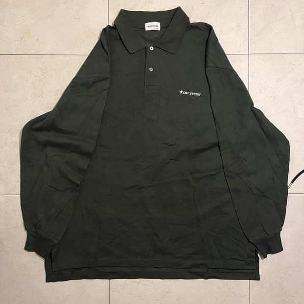 컨버스 빅 실루엣 카라 티셔츠 XXXL