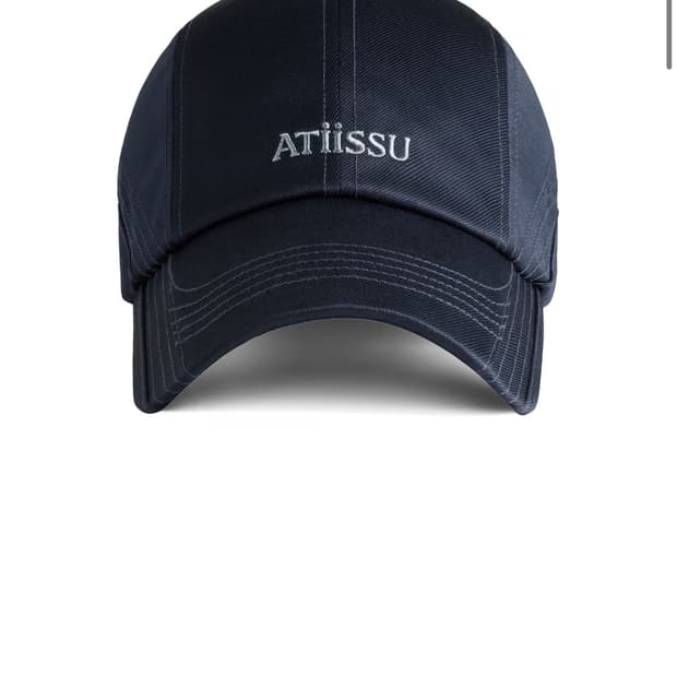 Attissu 어티슈 아르곤 캡 NV 네이비 볼캡