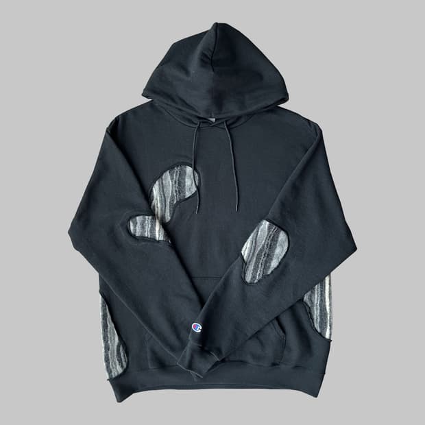 knit pattern sweatshirt no.8