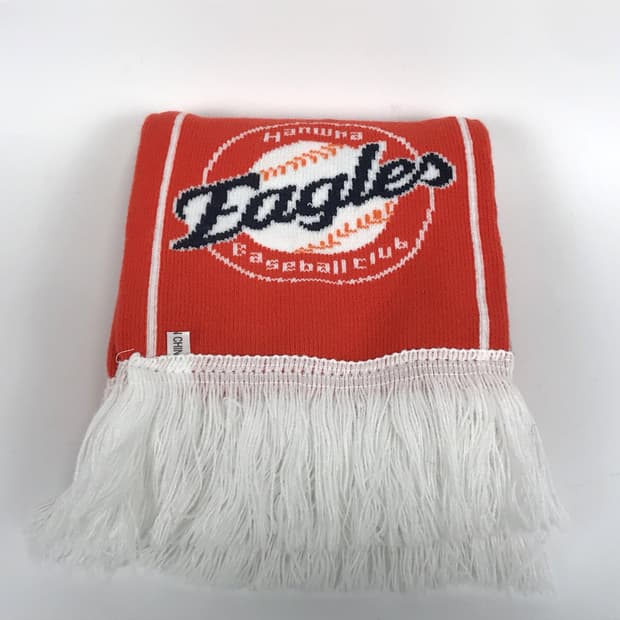 한화이글스 머플러 목도리