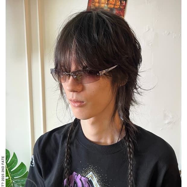 90-00s Airwalk Vintage Rimless Sunglass