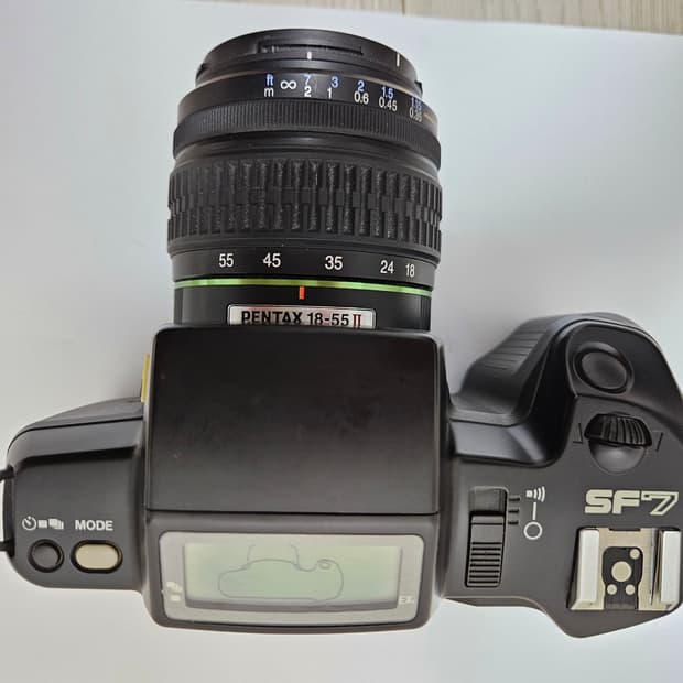 펜탁스 SF7 + SMC 18-55 렌즈 필카 Pentax SF7