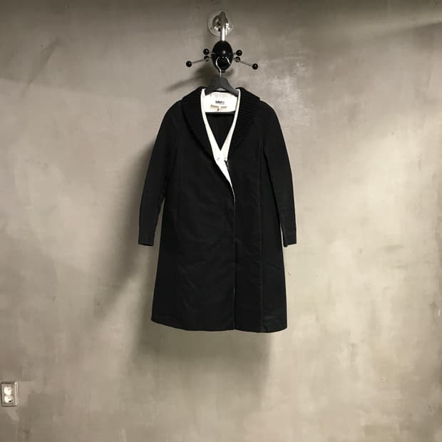 MM6 마르지엘라 코트 블랙 36(W)