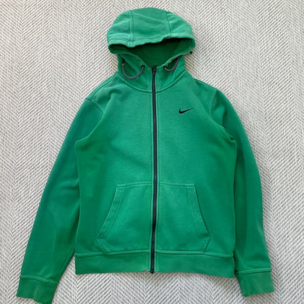 나이키 썬 페이딩 코튼 후드집업 