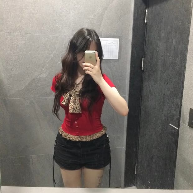 y2k 갸루 호피탑