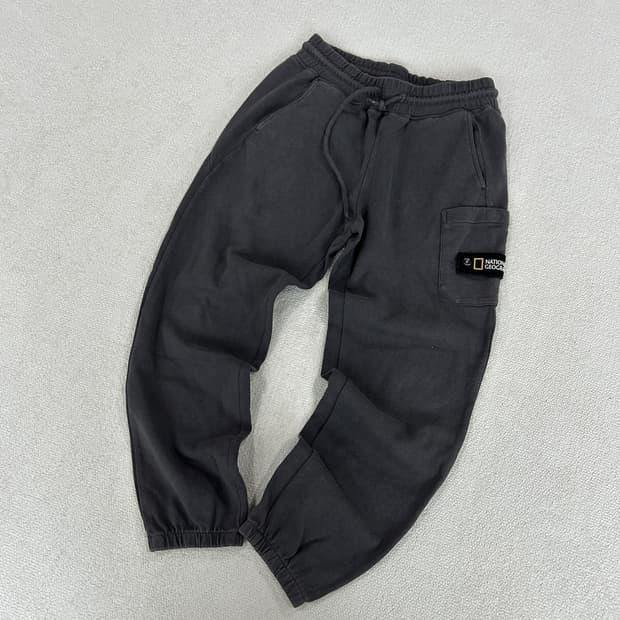 내셔널지오그래픽 카고 조거 트레이닝 바지 m