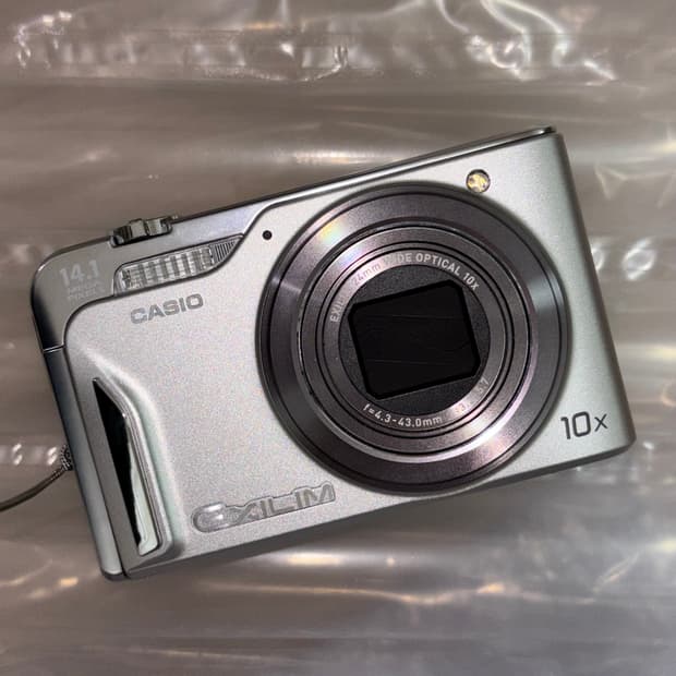 츄 디카🤍 Casio Exilim H15 디카 실버