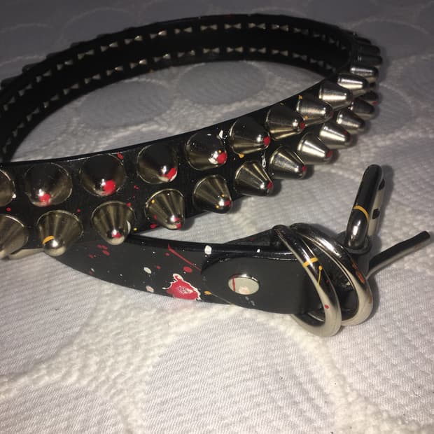 Vintage 펑크 스터드 벨트