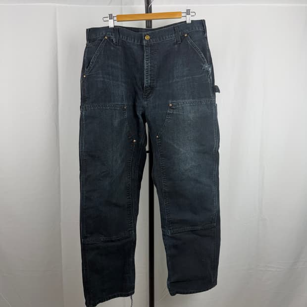 Carhartt]칼하트 B01 더블니 팬츠made in usa 38x30