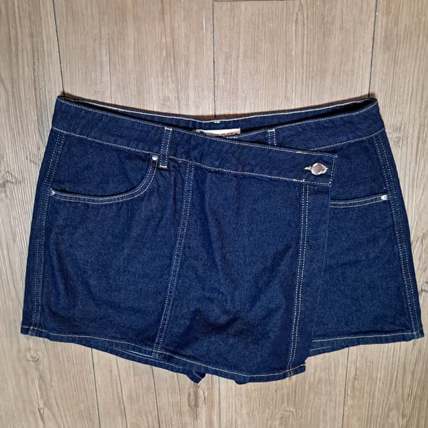 자라 데님 치마바지 80