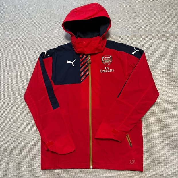푸마 아스날 바람막이 자켓