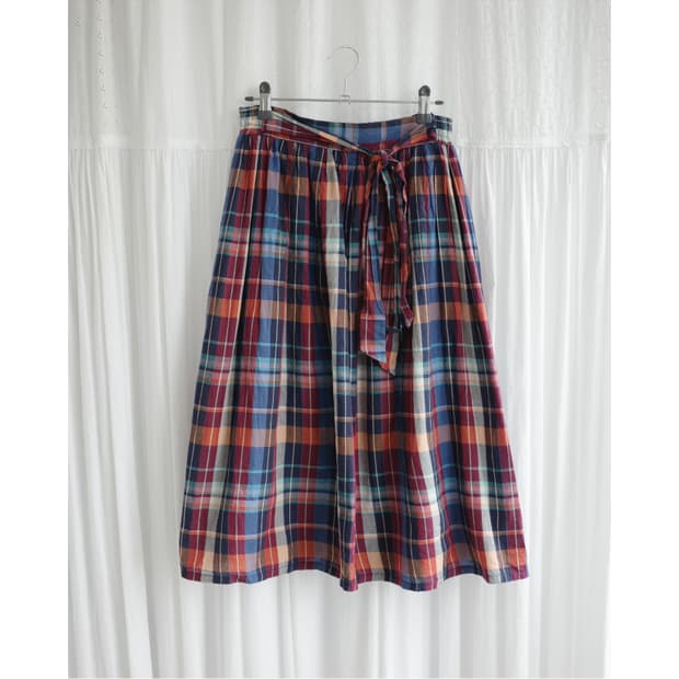 Urban research check skirt