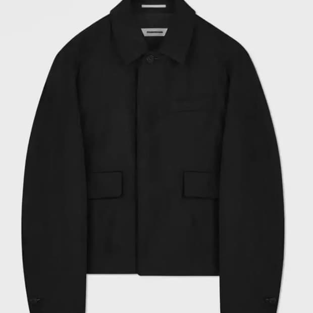 구민성 패디드 블루종 자켓 S