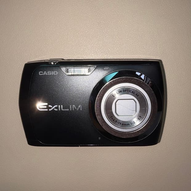 카시오 엑슬림 EX-Z370 블랙 디지털 카메라 디카