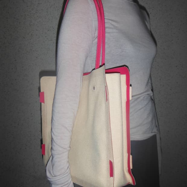 Pleats Please bag