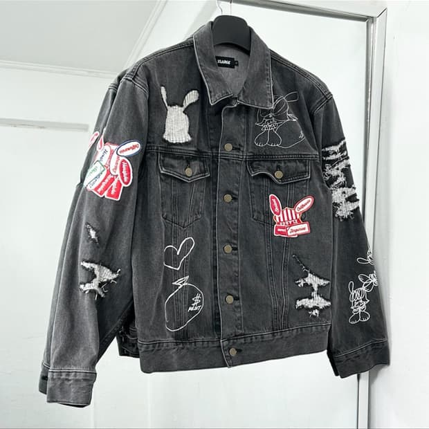 X-lagre X 스콜록트 데님 자켓