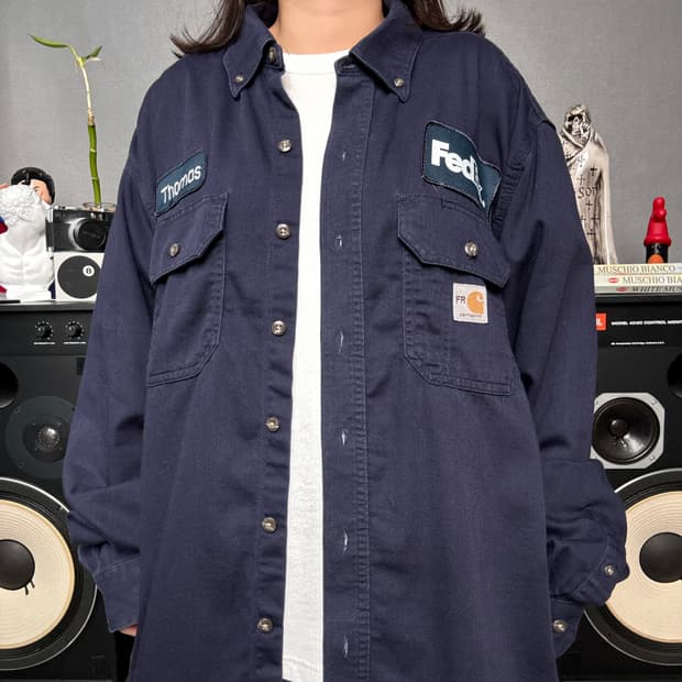 칼하트 fedex 워크셔츠