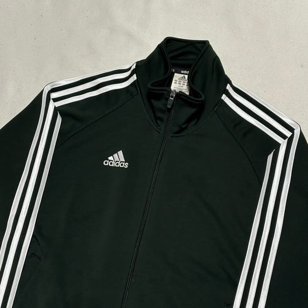 L 아디다스 딥그린 트랙탑
