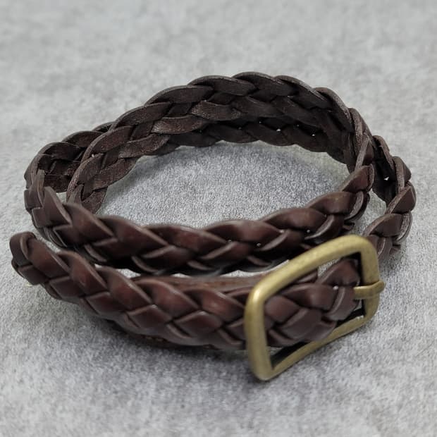 vintage leather bracelet