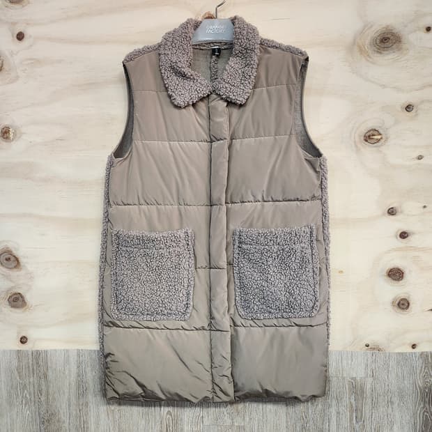 362) 여성 뽀글이 패딩 조끼