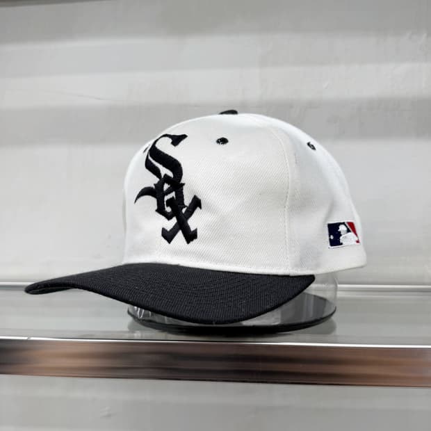 (데드스탁) MLB 프로 스페셜티스 90s 화이트 삭스 스냅백