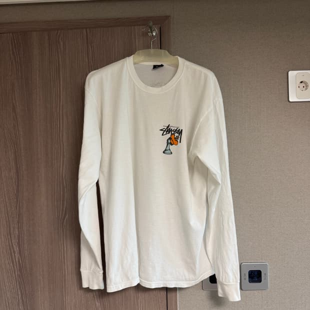[Stussy] 스투시 롱슬리브_에크루컬러 (XL)