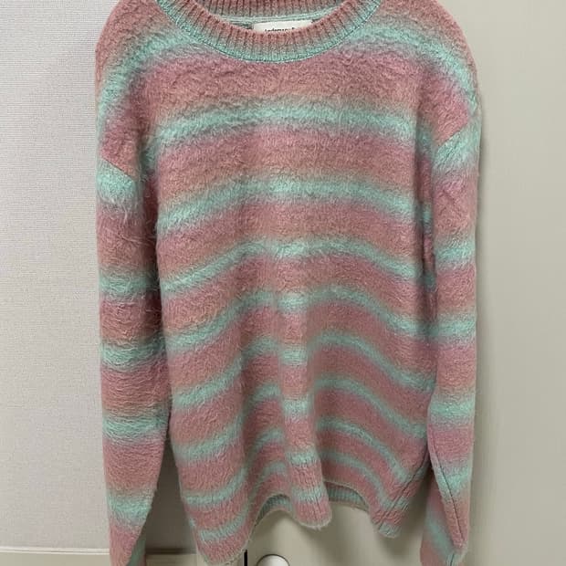 알파카 솜사탕 니트