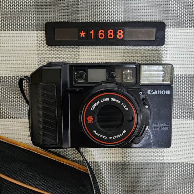 캐논 오토보이 2 필름카메라 파우치포함