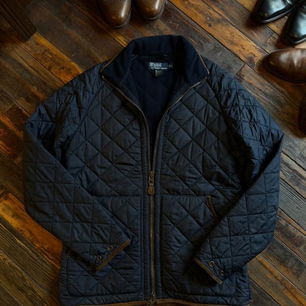 폴로 랄프로렌 퀼팅 자켓 100