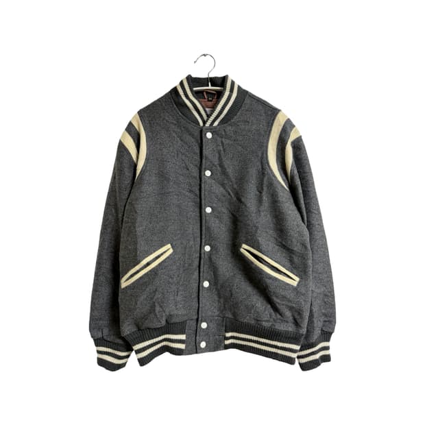 MIX-CATCH 아메리칸 캐주얼 바시티 자켓