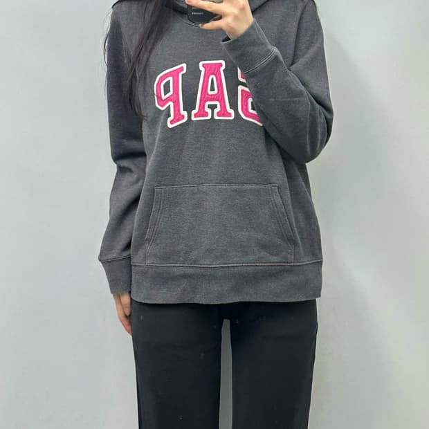 Gap 갭 차콜 후드티