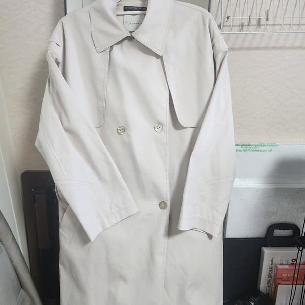 10 꼬르소 꼬모 베이지 트렌치 코트 38