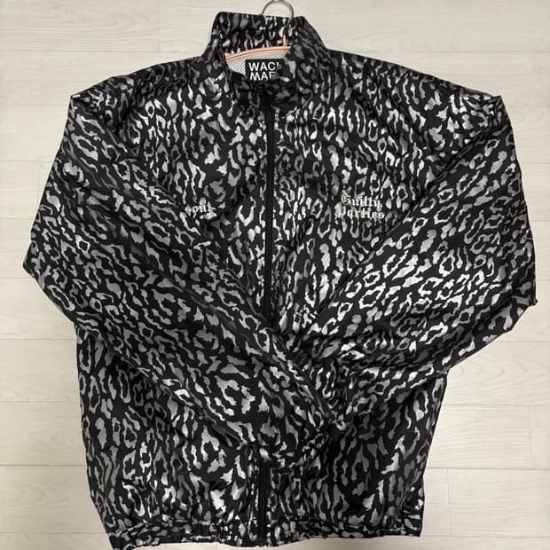 와코마리아 웍스아웃 트랙자켓 black/silver M