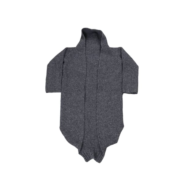 BLESS SS06 N°28 2-Way Hooded Knit Cardi