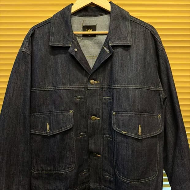 리(LEE) 코듀라 콘밀 데님 자켓(청 L, 흑청 XL)