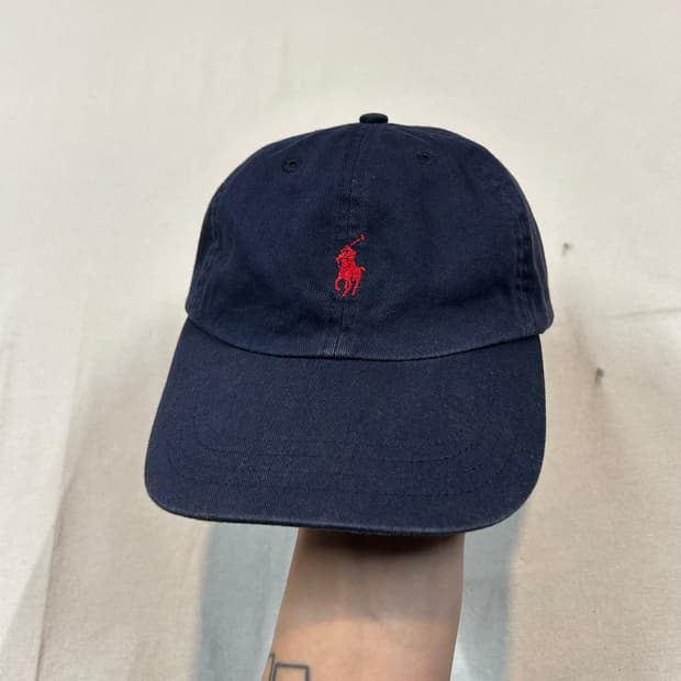 폴로 랄프로렌 네이비 볼캡 모자
