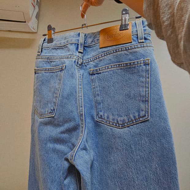 [더바넷] daddy loose fit denim

pants s