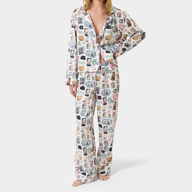 애슐리 윌리엄스 키튼 새틴 파자마 새상품