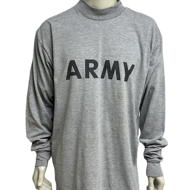미육군 구형 IPFU 체육복 트레이닝복 긴팔 티셔츠 (XL) (9)