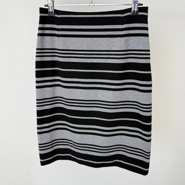 빈티지 미디 스커트