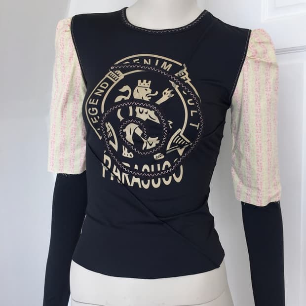 Parasuco Spiral Point Puff Top