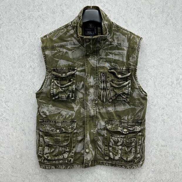 100 워싱 남자 유틸리티 베스트