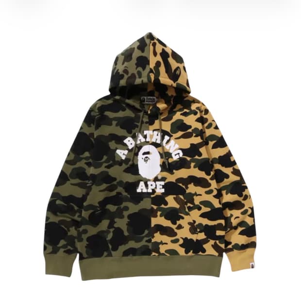 Bape 1st Camo Separate Pullover Hoodie