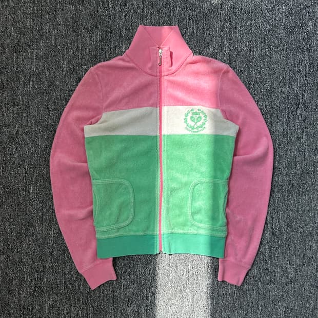 쥬시꾸띄르 걸즈 테니스 집업 자켓