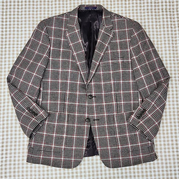 바쏘 울 캐시미어 블레이저 자켓 남자100