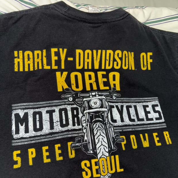 (103) 할리데이비슨 서울 한정 반팔 티셔츠