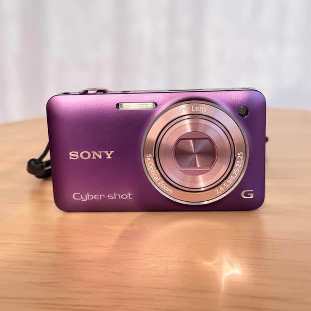  소니 DSC-WX5 💜　빈티지디카 레트로 카메라 디카 디지털카메라