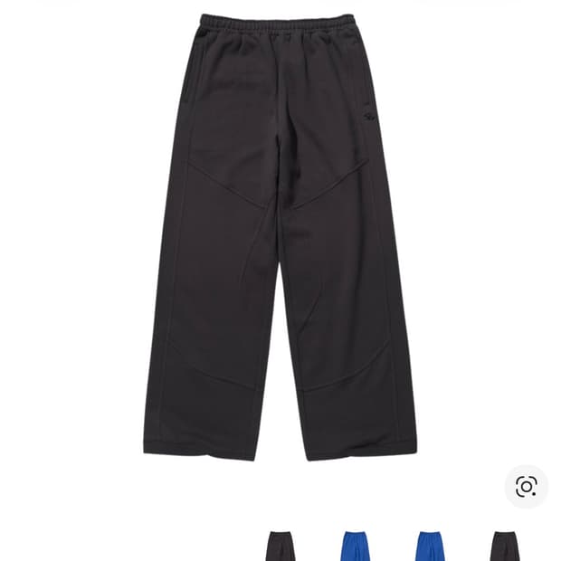 산산기어 페널디드 스웻 팬츠 브라운-23FW